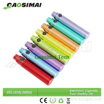 Candy e cig battery from professional electronic cigarette manufacture